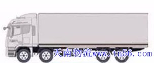 前四后八9.6米货车核载图